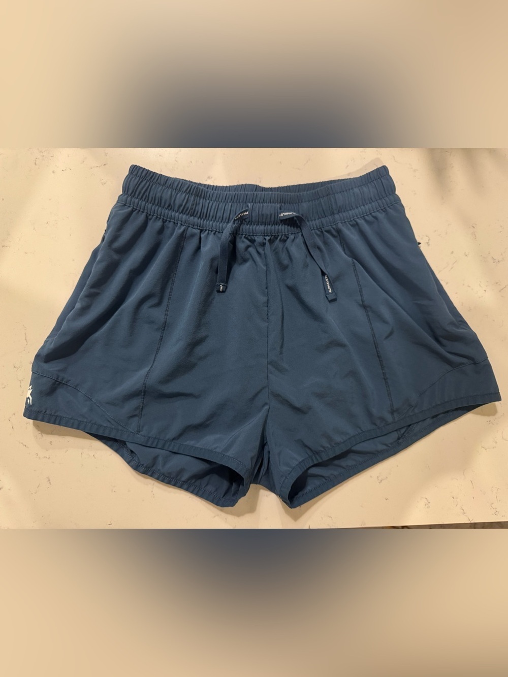 Alphalete Running Shorts Small Blue Athletic Gym Training Activewear - Picture 2 of 8